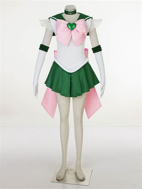 Sailor Moon Supers Sailor Jupiter Kino Makoto Cosplay Costume Sailor