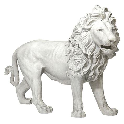 Regal Lion Sentinel Of Grisham Manor Statue Statue Stone Lion