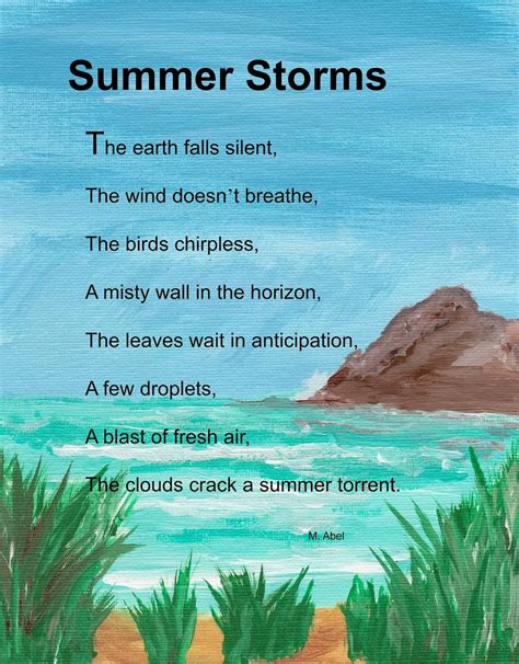 Short Summer Poems
