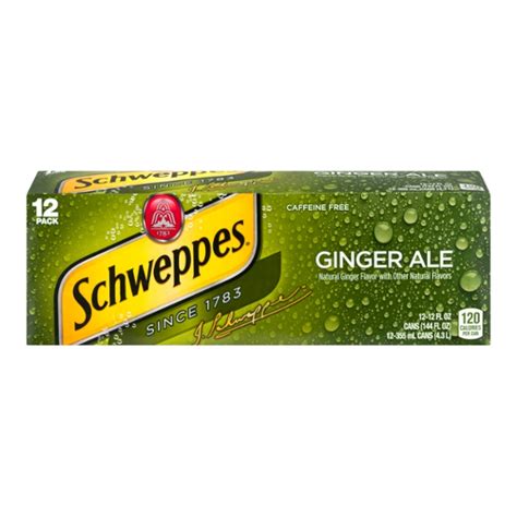 Save On Schweppes Ginger Ale 12 Pk Order Online Delivery Martins