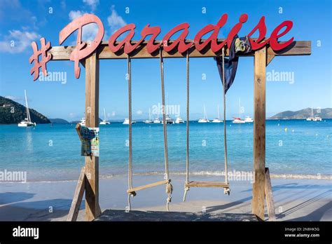 Paradise Club Swing Beach Resorts Holiday Beach Resort View Cane Hi Res Stock Photography And