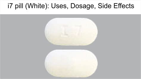 White Oblong Pill I7 Health Plus City