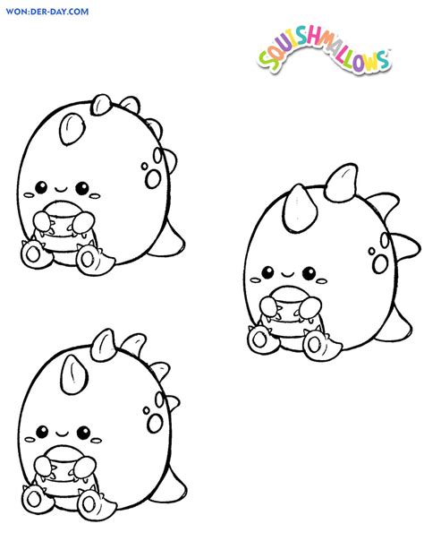 Squishmallows Coloring Pages Printable - Squishmallows coloring pages