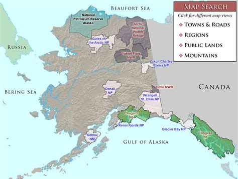 Search Stock Photos Of Alaska Public Lands Via Map