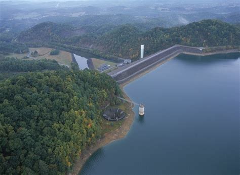 Tva South Holston Dam And Reservoir Tennessee River Valley
