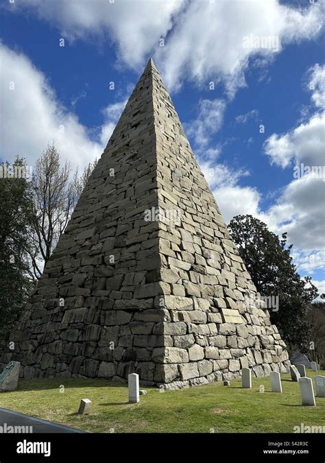 Pyramid Monument To The Confederate War Dead During The American Civil