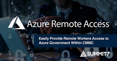 Microsoft Azure Remote Access For Cmmc Compliance