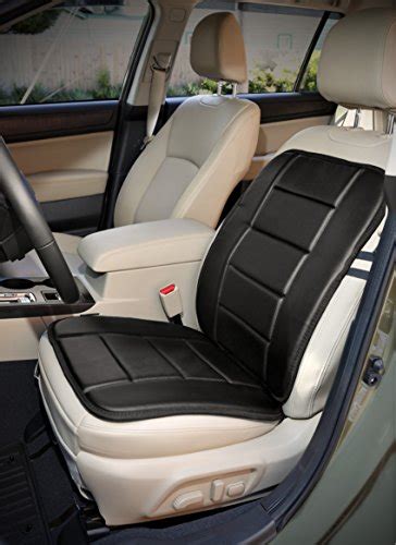 Kool Kooshion 60 287005b Faux Leather Full Seat Cushion Black Pricepulse