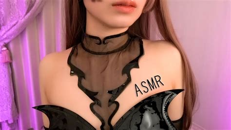 asmr vampire 🎃 get closer mouth sound youtube