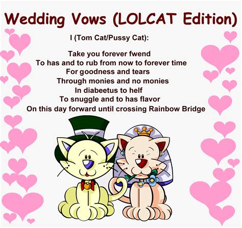 Funny Wedding Vows Make Your Guests Happy Cry