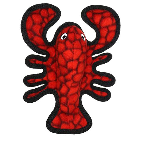 Tuffy Ocean Creatures Lobster Dog Toy Dapper Pets
