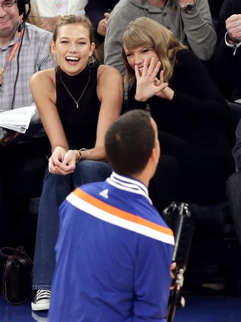 Taylor Swift And Karlie Kloss Take In A Knicks Game