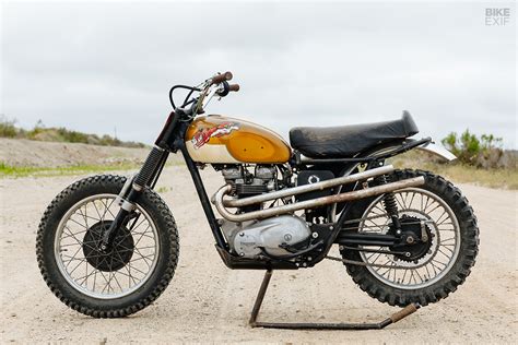 Hello Engine Shows How To Build A Triumph Desert Sled