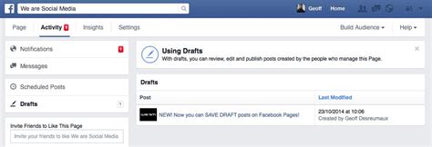 Touch the facebook app from android device homepage to launch it. You Can Now Save Draft Posts on Facebook Pages