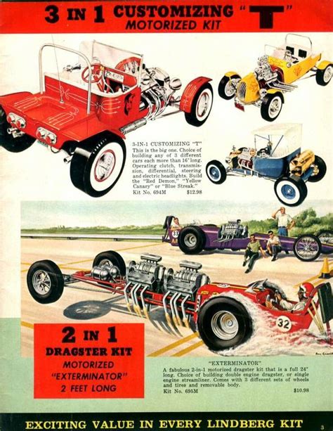 271 Best Classic Model Car Kits From The 1960s Images On Pinterest
