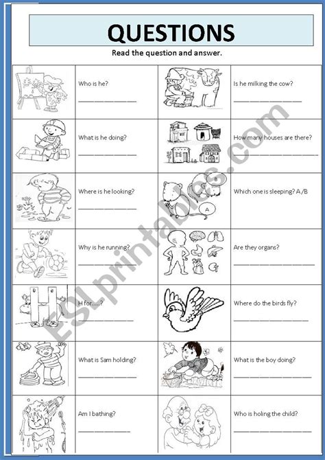 Making Questions Worksheet Free Esl Printable Worksheets