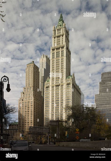 Woolworth Building New York Completed In 1913 Gothic Skyscraper