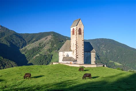 St Jakob Villnöß San Giacomo Val Di Funes Regione Tre Flickr