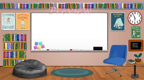 Bitmoji Classroom Template Readingenglish Etsy Classroom Background Classroom Interior