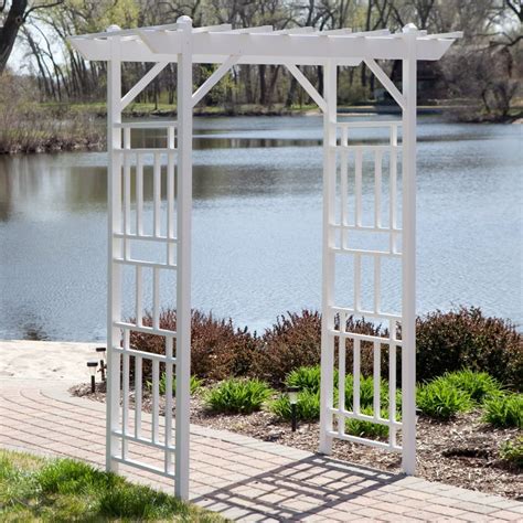 Best Metal Garden Arch White Home And Home