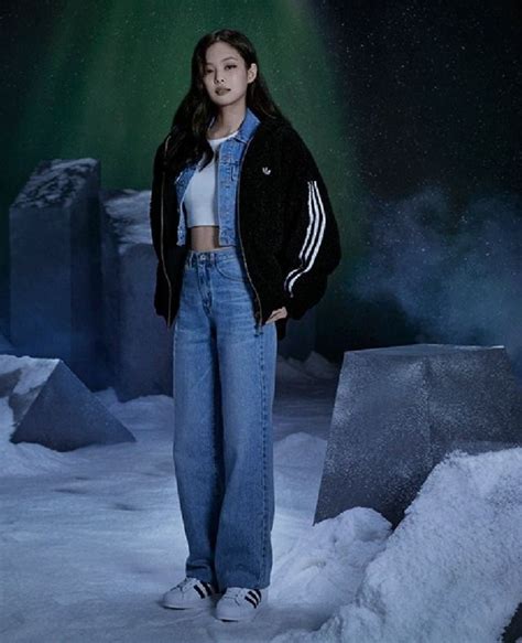 Endorsement Jennie For Adidas Korea Winter Collection Blackpink