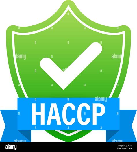 HACCP Hazard Analysis Critical Control Points Icon With Award Or