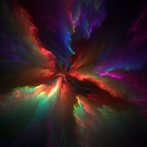 The Colors Of Universe Abstract 4k Ipad Pro Wallpapers