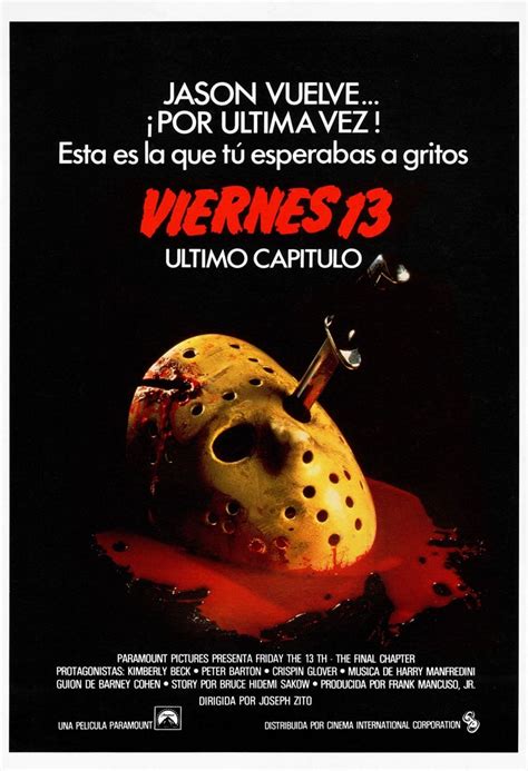 Friday The 13th The Final Chapter 1984 Posters — The Movie Database Tmdb