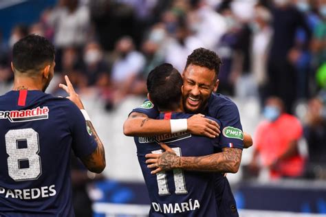 Résumé PSG Saint Etienne 1 0 La vidéo du but de Neymar et temps