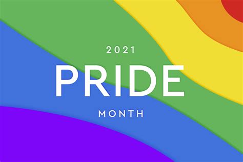 lgbtqi gay pride community pride month 2021 multicolored rainbow flag pronto