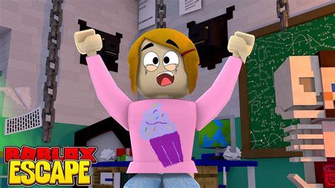 Roblox Escape Summer School Obby With Molly Youtube