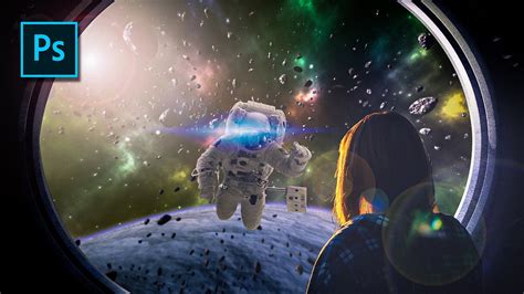 Coming Home Space Manipulation Photoshop Art Youtube