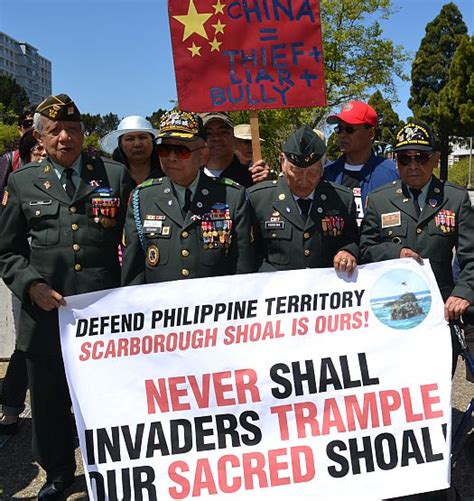 Veterans Protest On Scarborough Shoal Global News