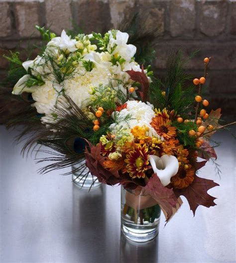 Fall Chrysanthemum Arrangement Via Weddingwir Wedding Flowers