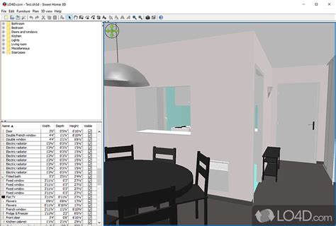 You'll be able to design indoors environments very don't worry about the doors or windows spaces because when using sweet home 3d will create that space when you'll place a window or a door on a certain. Sweet Home 3D - Download