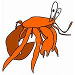 Crab Shrimp Clip Clipart Cartoon Sea Creatures
