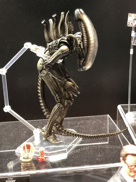 Sorry, the video player failed to load. Wonder Fest Summer 2018 - MAFEX Alien, Aquaman, and ...