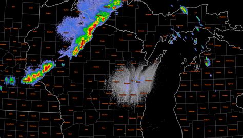 Visualize nationwide temperatures overlayed on top of our radar map. Severe Thunderstorms Roar Across North-Central and Northeast Wisconsin