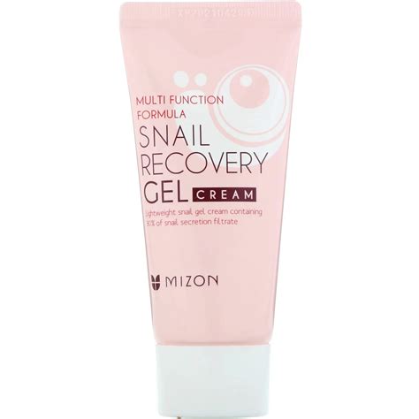 Mizon snail recovery gel cream. Mizon, Snail Recovery Gel Cream, 1.52 fl oz (45 ml) - U ...
