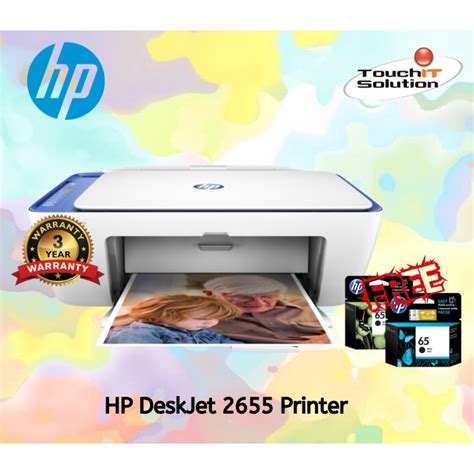 Hp Deskjet 2655 All In One Printer Shopee Malaysia