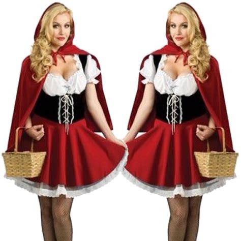 new maid costume little red riding hood cosplay sexy uniform princess christmas costume