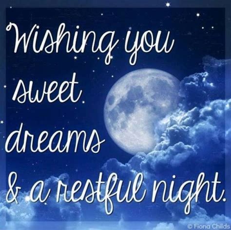 Wishing You Sweet Dreams And A Restful Night Berta Lippert