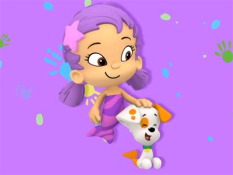 Oona Is Petting Bubble Puppy Bubble Guppies Guppy Bubbles
