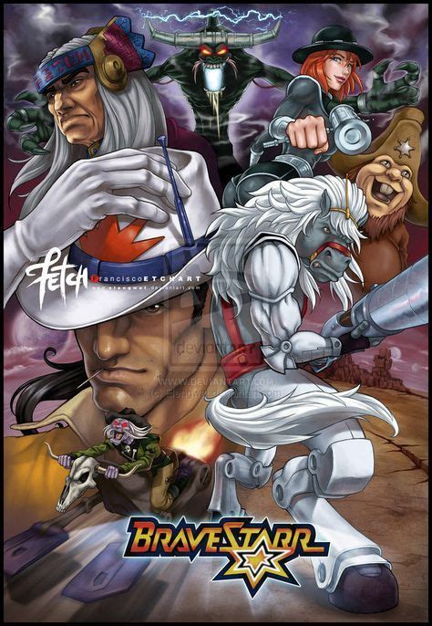 Bravestarr was the last animated series produced by filmation and group w productions that was broadcasted. BRAVESTARR spirit animals by *Elengwat on deviantART | Kartun