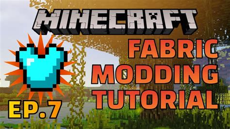 Minecraft Fabric Modding Tutorial Armor 7 Totallygamerjet Youtube