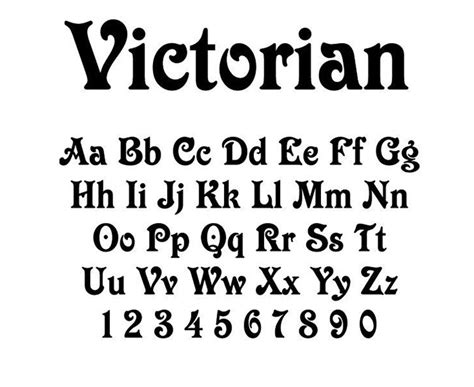 Great Looking Victorian Fonts That You Can Use In Your Designs