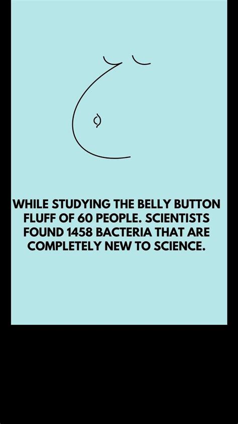 Weird Facts Facts About Belly Button Weird Facts Facts Scientist
