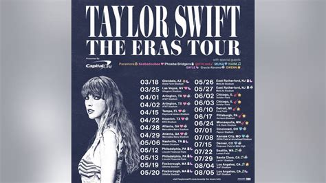 Taylor Swift 2023 Eras Tour Pop Star Announces Stadium Tour With