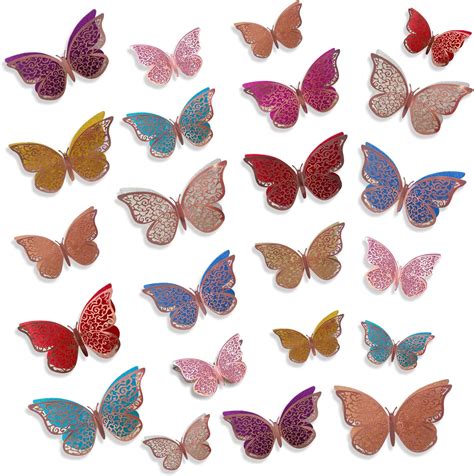 Igrark 3d Butterfly Wall Decor 48pcs Butterfly Decorations