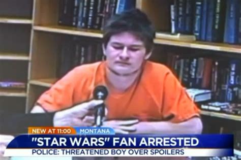 Star Wars The Force Awakens Fan Arrested After Threatening To Shoot Facebook Friend Who